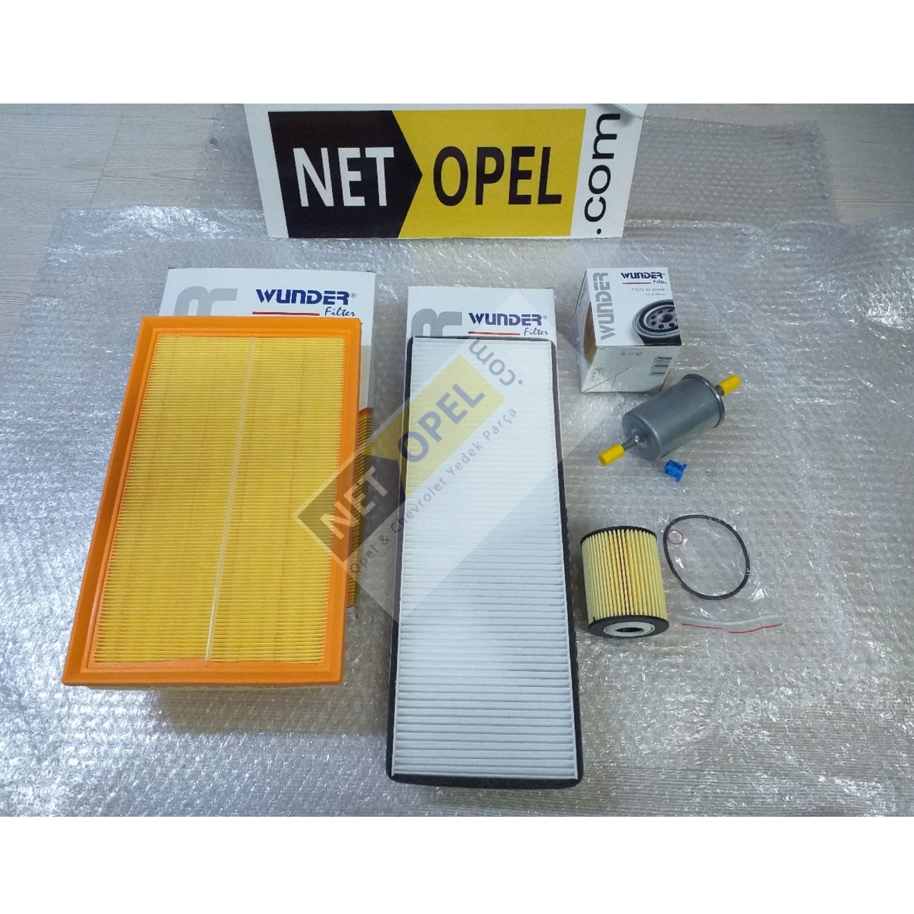 Opel Vectra B Filtre Bakım Seti 1.8 Motor WUNDER