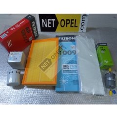 Opel Vectra B Filtre Bakım Seti 1.6 Motor FİLTRON - GM