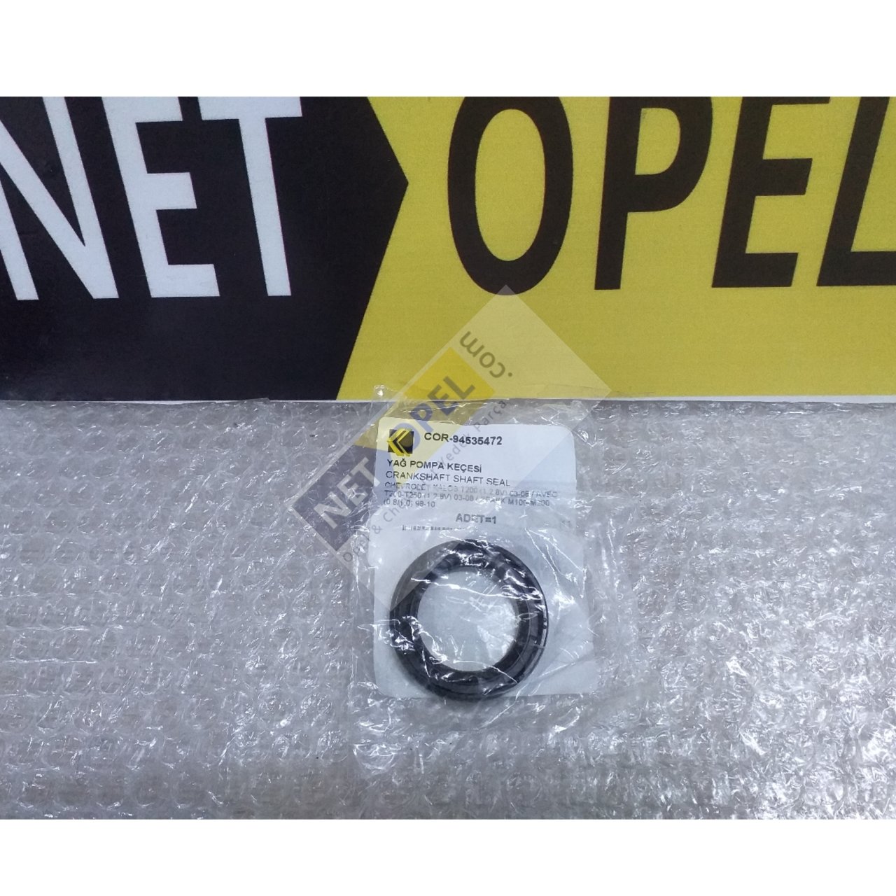 Chevrolet Aveo Eksantrik Keçesi + Ön Krank Keçesi 1.2 Motor Orjinal..
