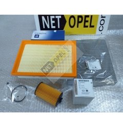 Chevrolet Aveo Filtre Bakım Seti 1.2-1.4 Düz Vites 2011-2014 GM