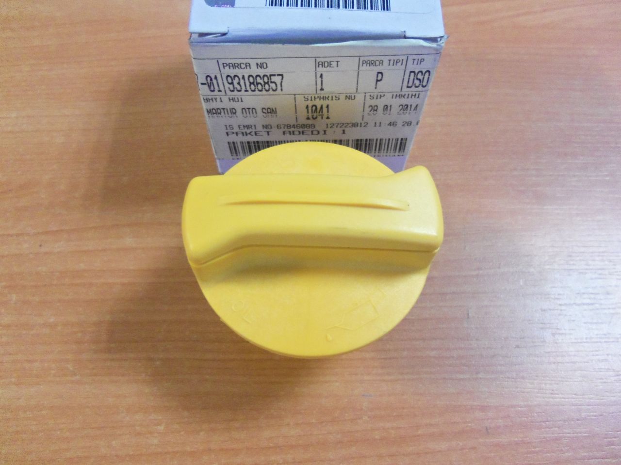 Opel Meriva A Yağ Kapağı 1.3 Motor GM