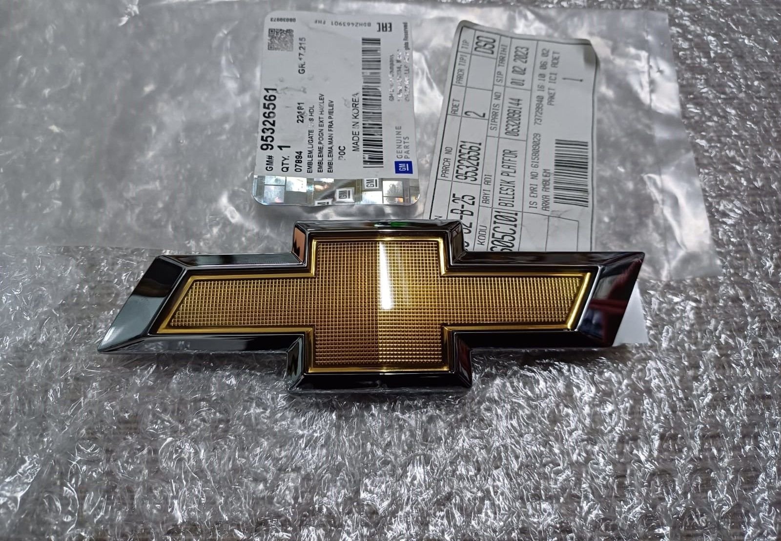 Chevrolet Captiva Bagaj Arması Amblem Arka 2012-2015