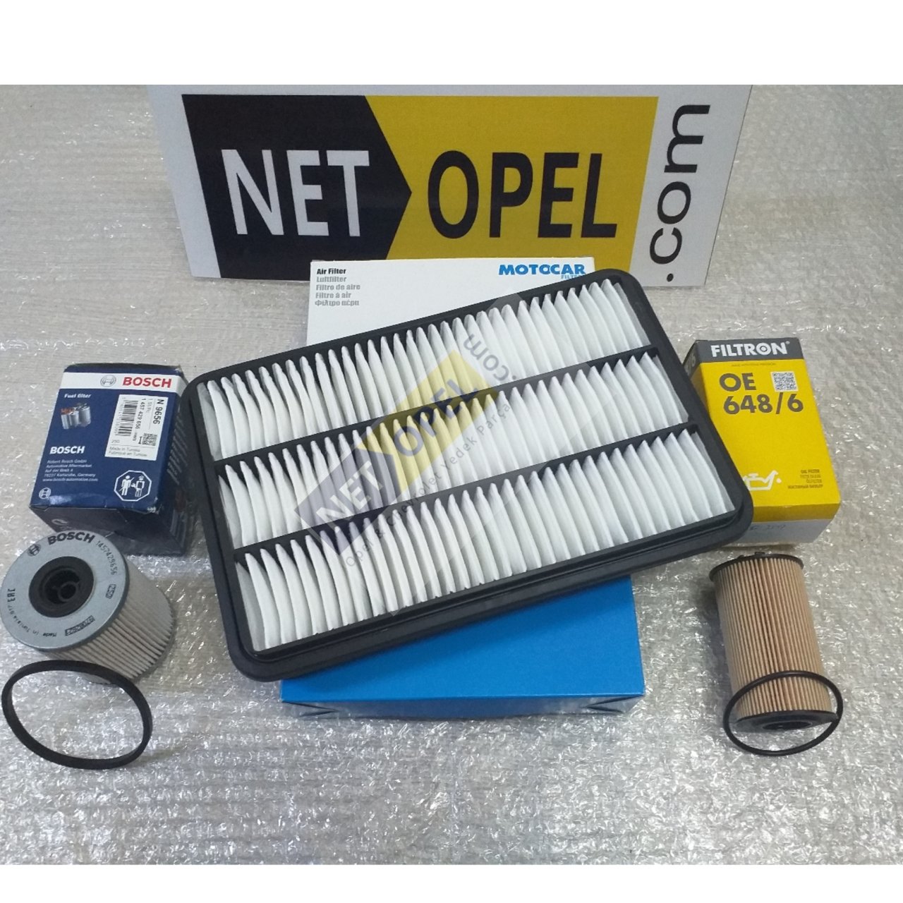 Opel Frontera B Filtre Bakım Seti 2.2 Dizel BOSCH - FİLTRON