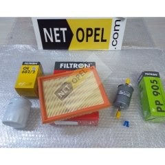 Opel Omega B Filtre Bakım Seti Benzinli Motorlar FİLTRON