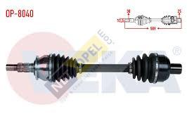 Opel Astra J Aks Komple Sol Manuel B16DTH - A16LET Motor