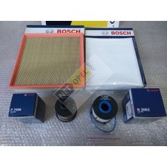 Opel Zafira C Filtre Bakım Seti 2.0 Dizel BOSCH.