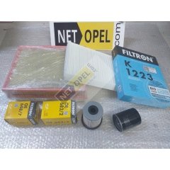 Opel Movano A Filtre Bakım Seti 1.9 Motor 1999-2010