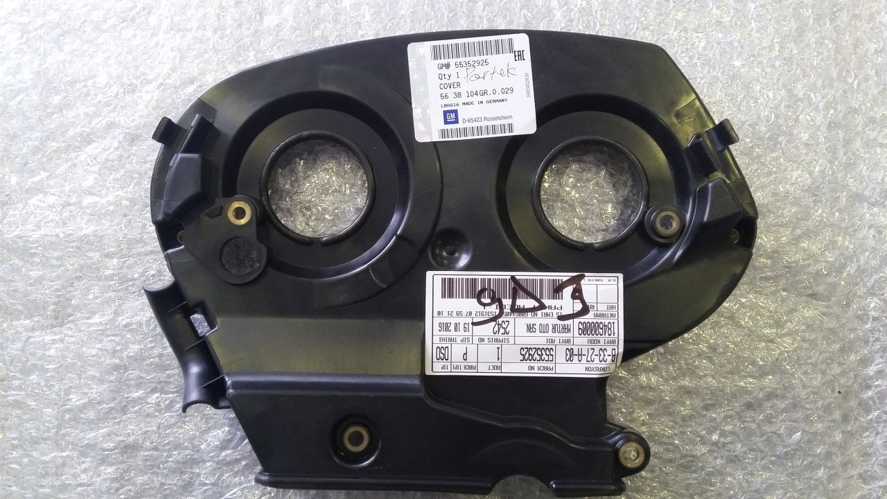 Opel Astra H Triger Kapağı ( Eksantrik Kapağı ) Arka Z16XEP Motor GM