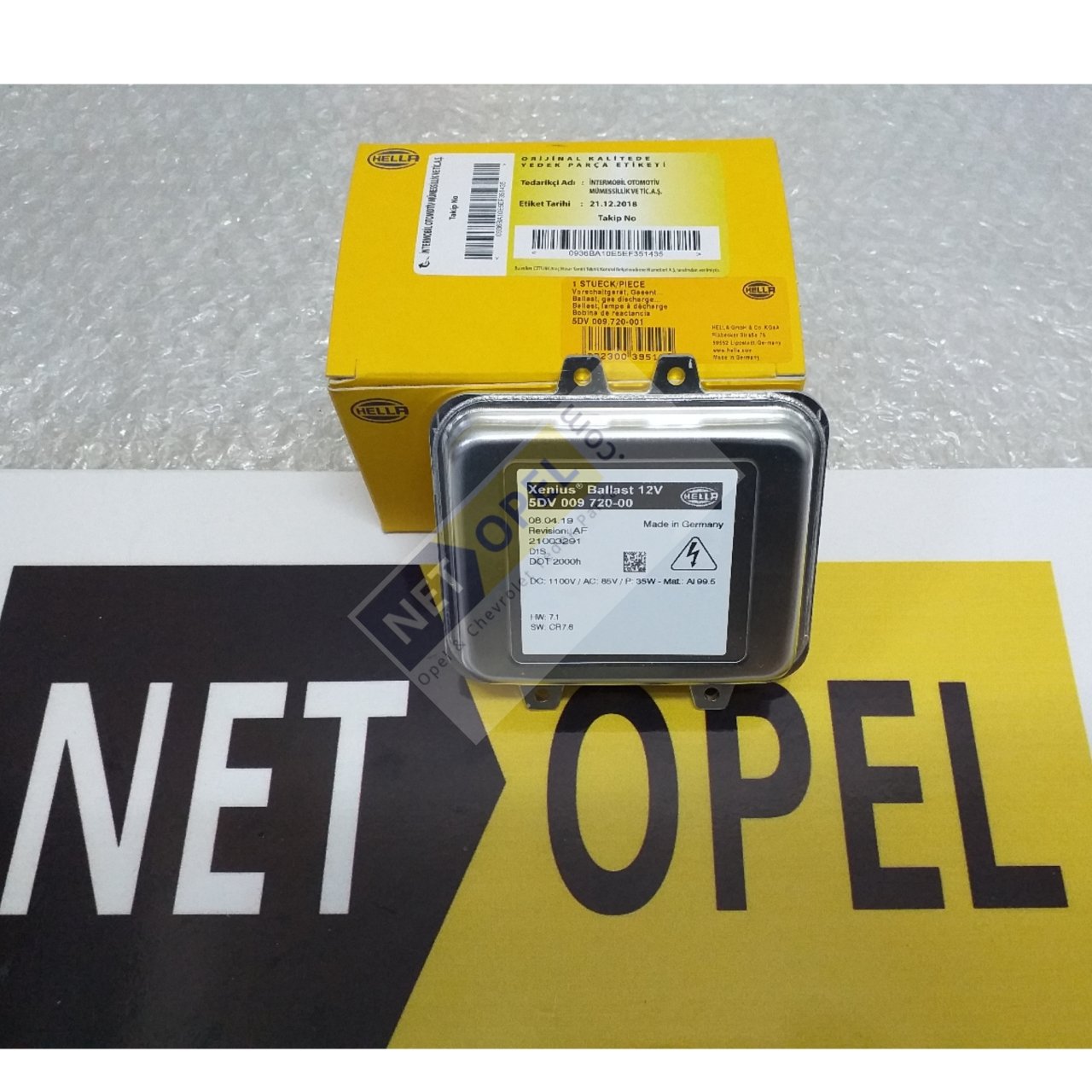Opel İnsignia Far Kontrol Beyni Xenon GM.