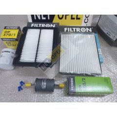 Chevrolet Aveo Filtre Bakım Seti 1.4 Motor Yağlı  2006-2008 FİLTRON