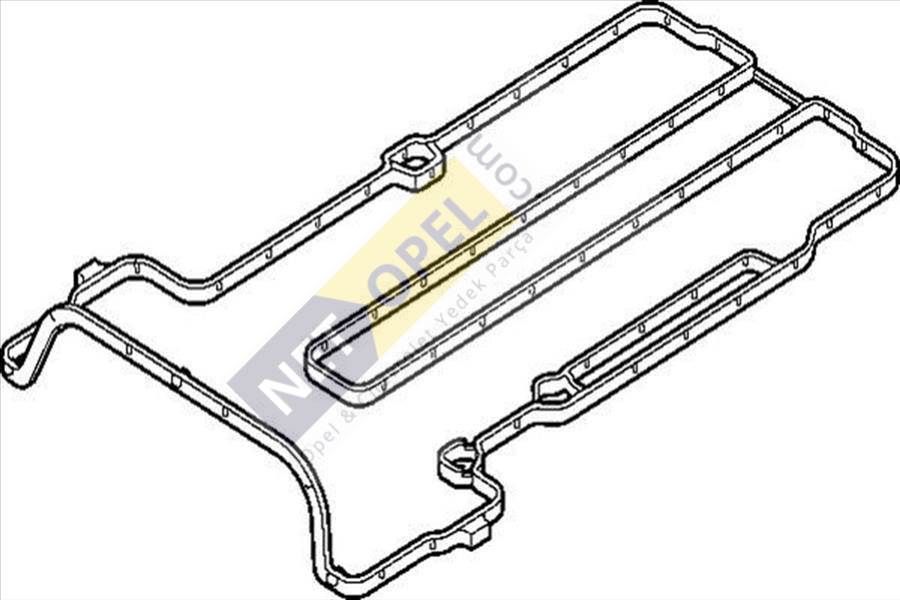 Chevrolet Aveo Üst Kapak Külbütör Contası 1.4 Motor 2011-2014 Orjinal..
