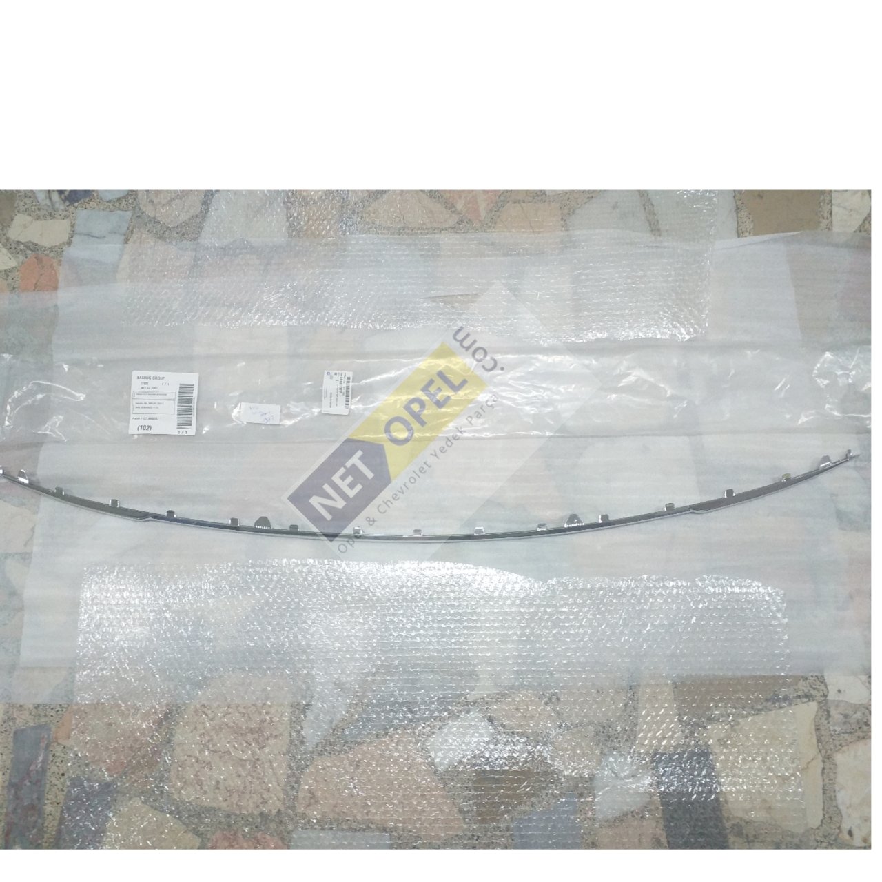 Chevrolet Cruze Arka Tampon Nikelajı 2013-