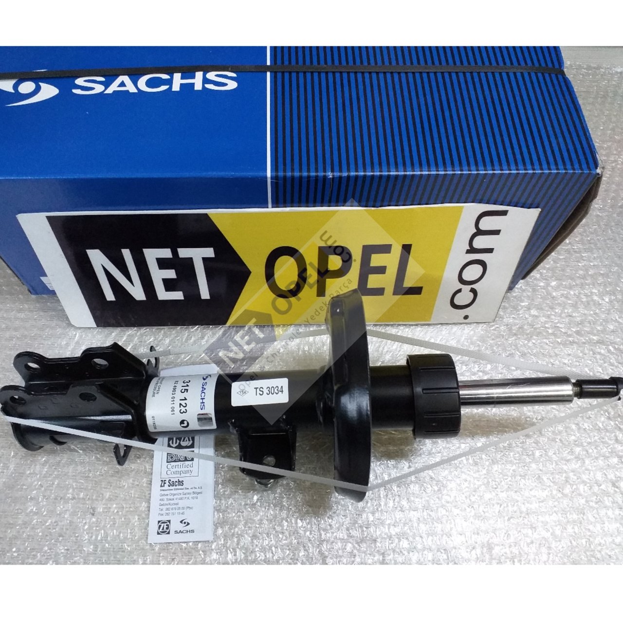 Opel Corsa E Amortisör Ön Sağ 2015 > SACHS