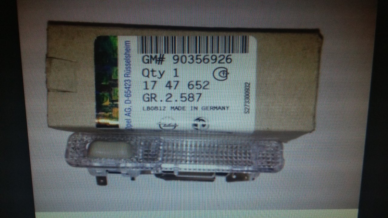 Opel Astra F Tavan Okuma Lambası Arka GM