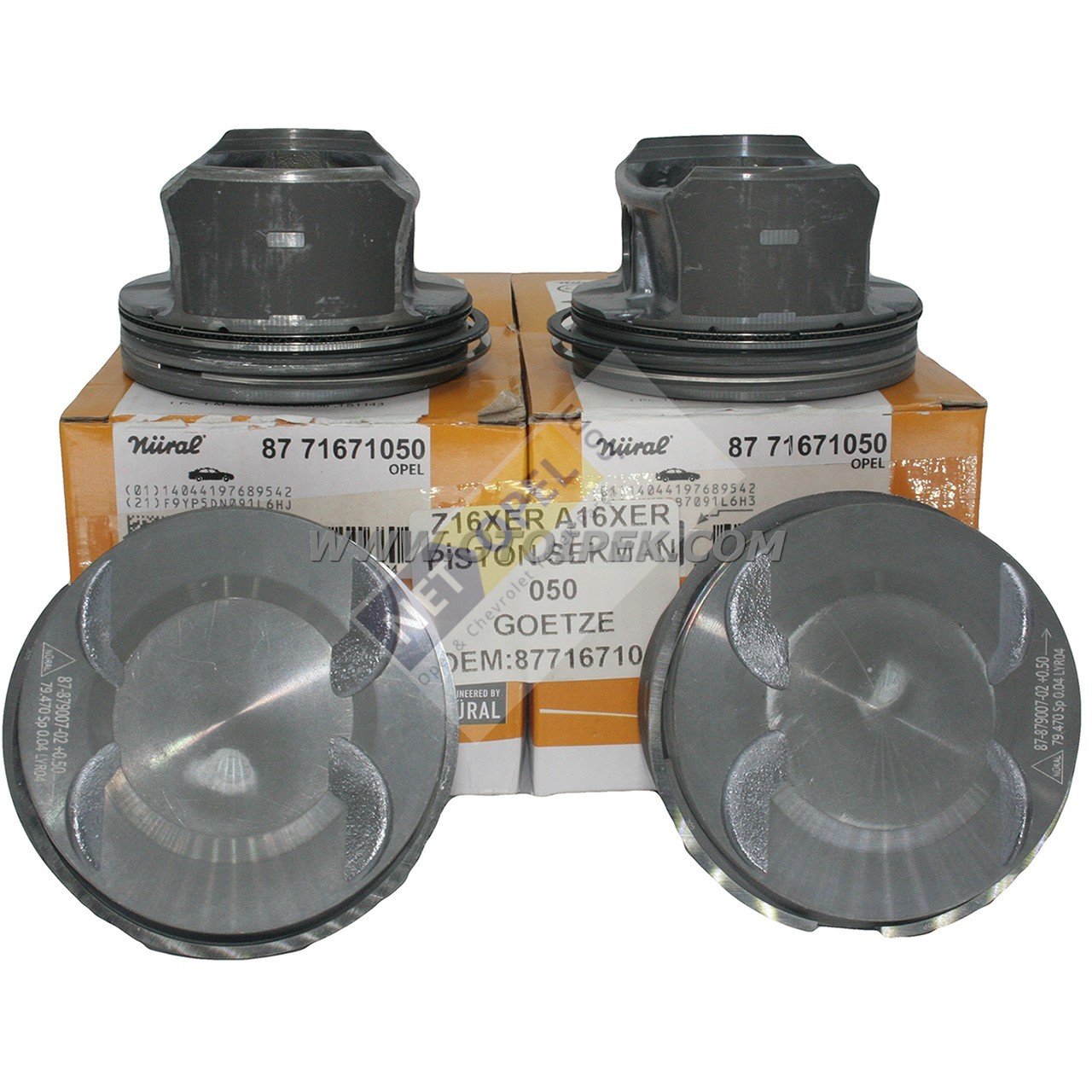 Opel Astra J Piston Segman A1.6LET Motorlar Gootze Marka