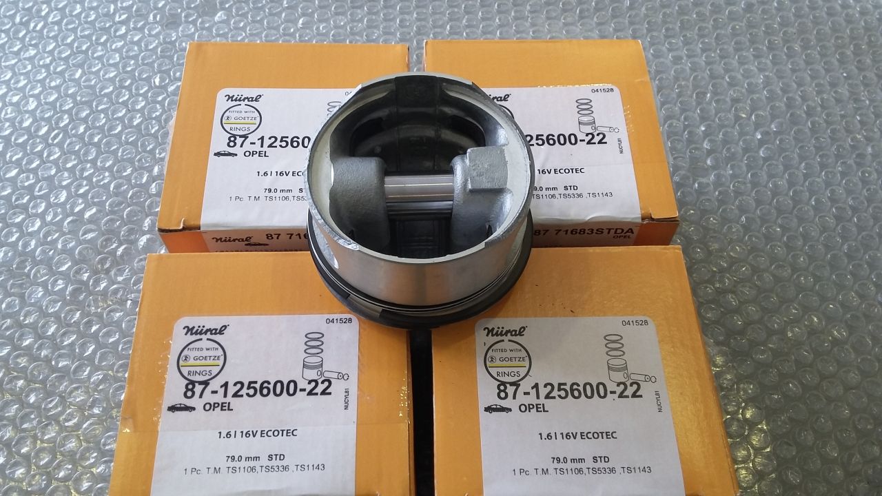 Opel Corsa B Piston Segman 1.6 Motorlar Gootze Marka