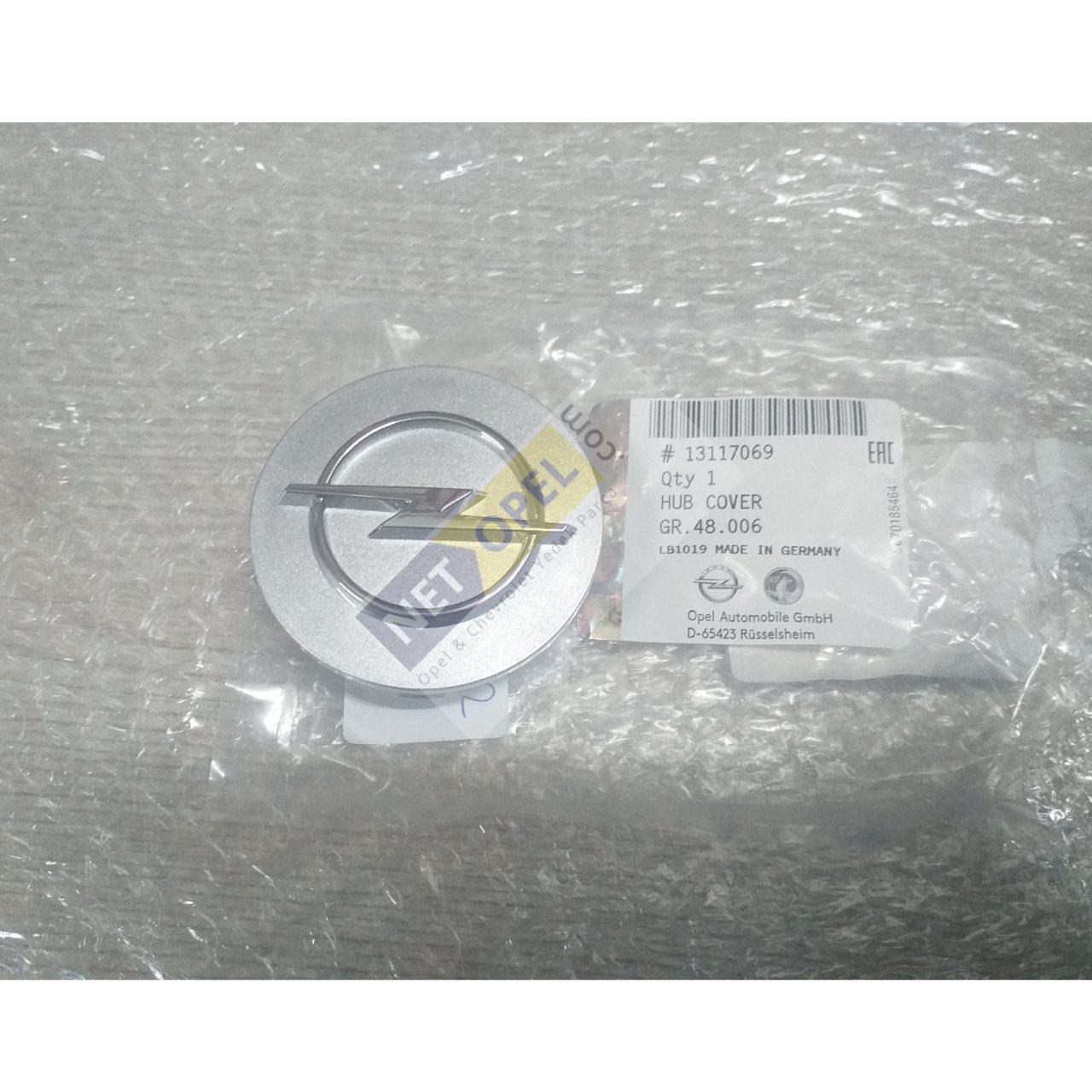 Opel Zafira B Jant Göbeği Arması