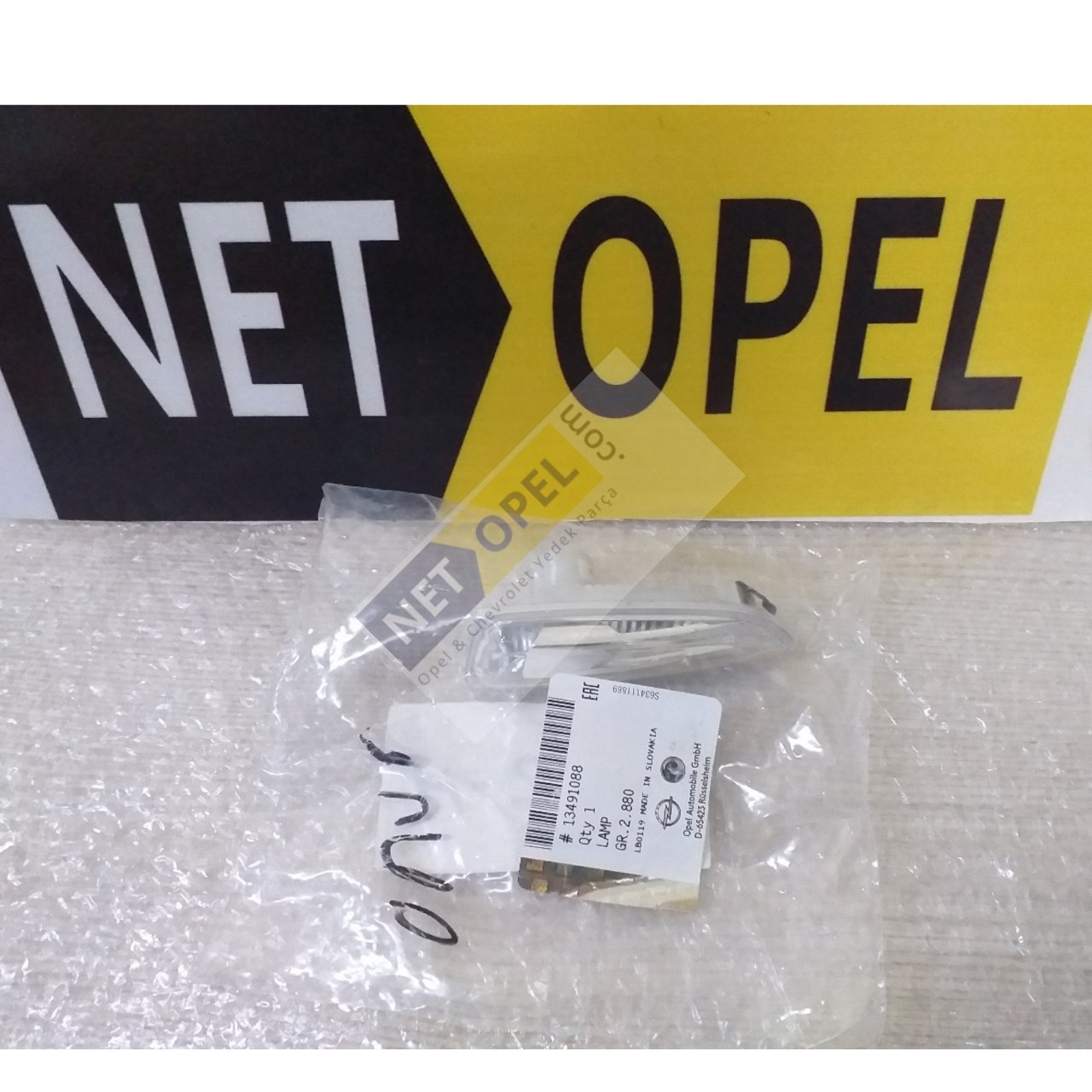 Opel Astra J Çamurluk Sinyali Sol