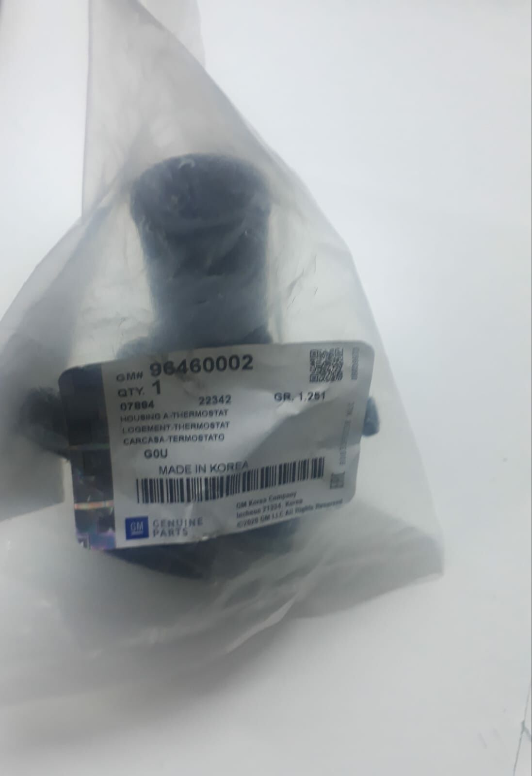 Chevrolet Rezzo Termostat GM