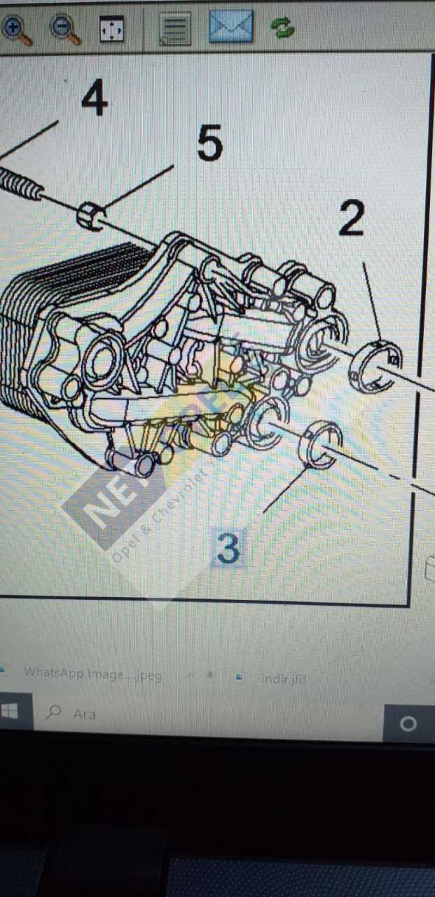 Opel Mokka Yağ Soğutucu Contası ( Yuvarlak ) 1.6 Dizel