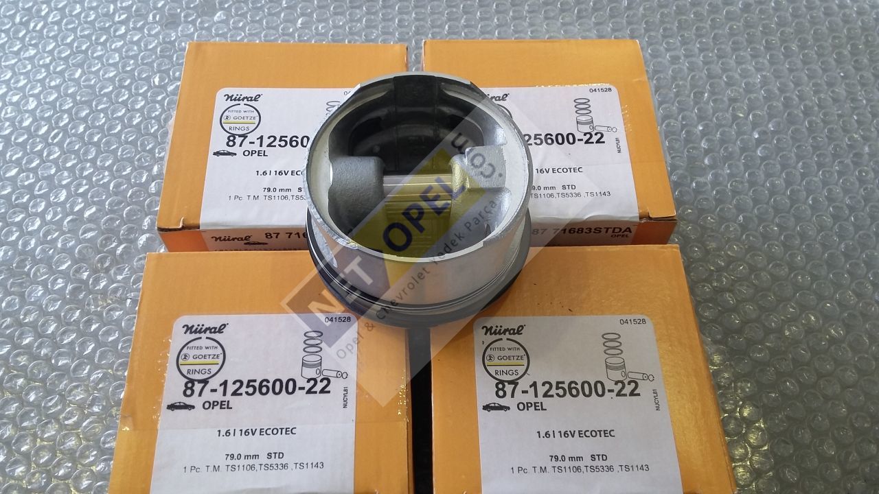 Opel Vectra C Piston Segman Z1.6XE Motorlar Orjinal..