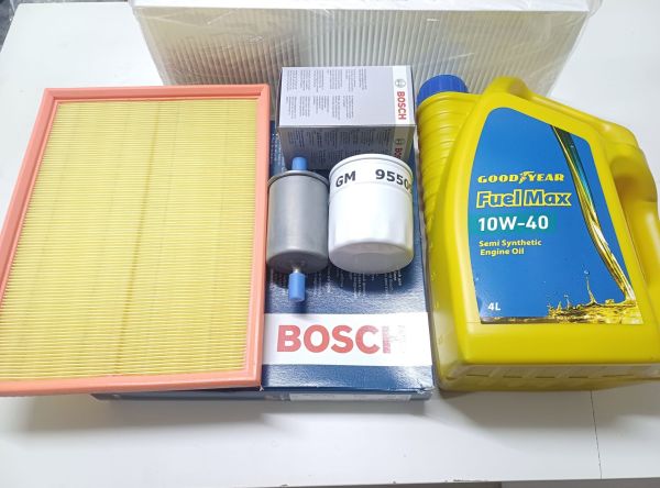 Opel Astra F Filtre Bakım Seti ( Motor Yağsız Tüm Motorlar GM BOSCH