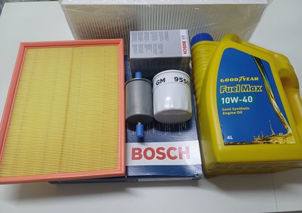 Opel Astra F Filtre Bakım Seti ( Motor Yağsız Tüm Motorlar GM BOSCH