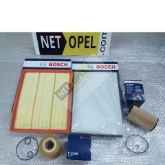 Opel Astra G Bakım Filtre Seti 2.0- 2.2 Dizel BOSCH