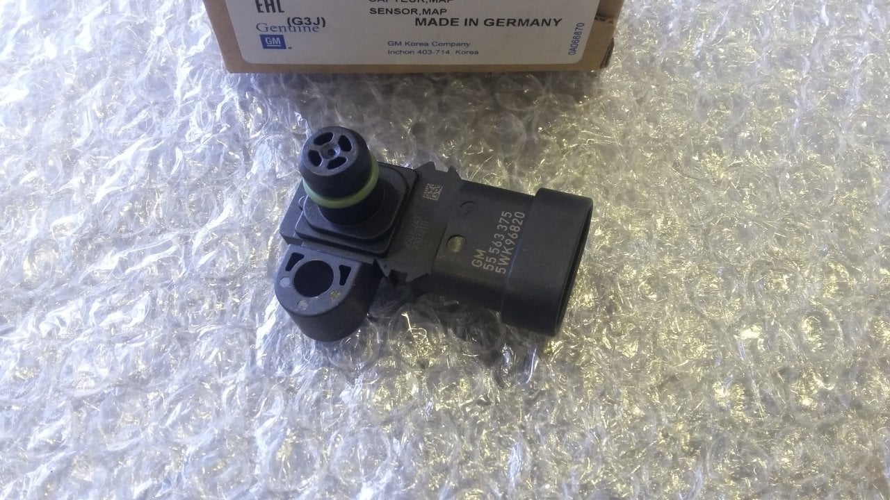 Opel Astra H Map Sensörü ( Manifold- Vakum- Basınç Sensörü ) Z16XER- A16XER Motorlar İTHAL