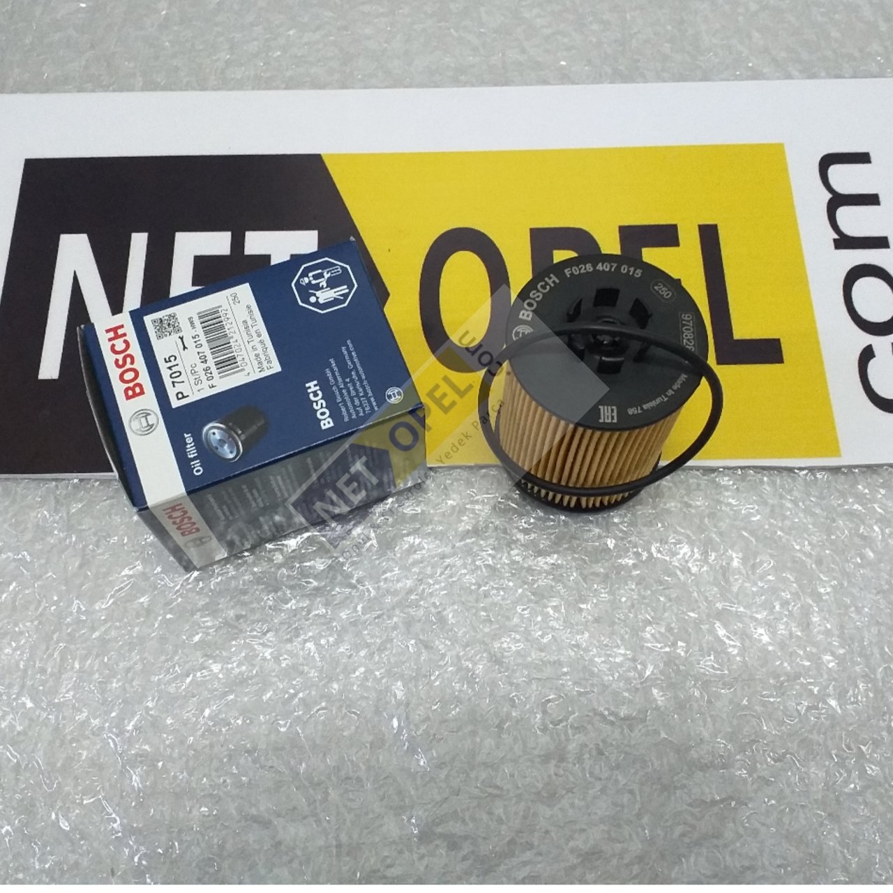 Opel Astra H Yağ Filtresi Z14XEP Motor BOSCH Marka