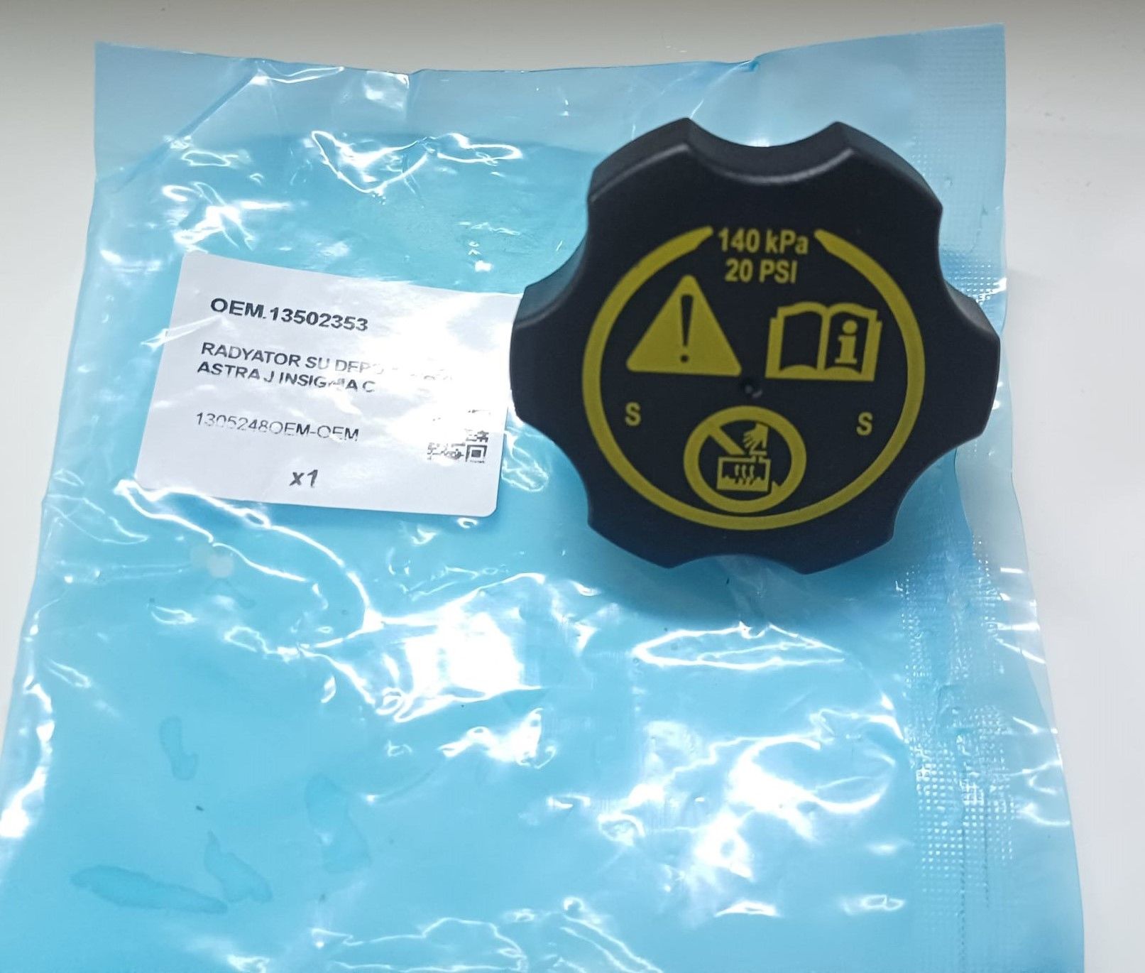 Chevrolet Spark Radyatör Su Depo Kapağı