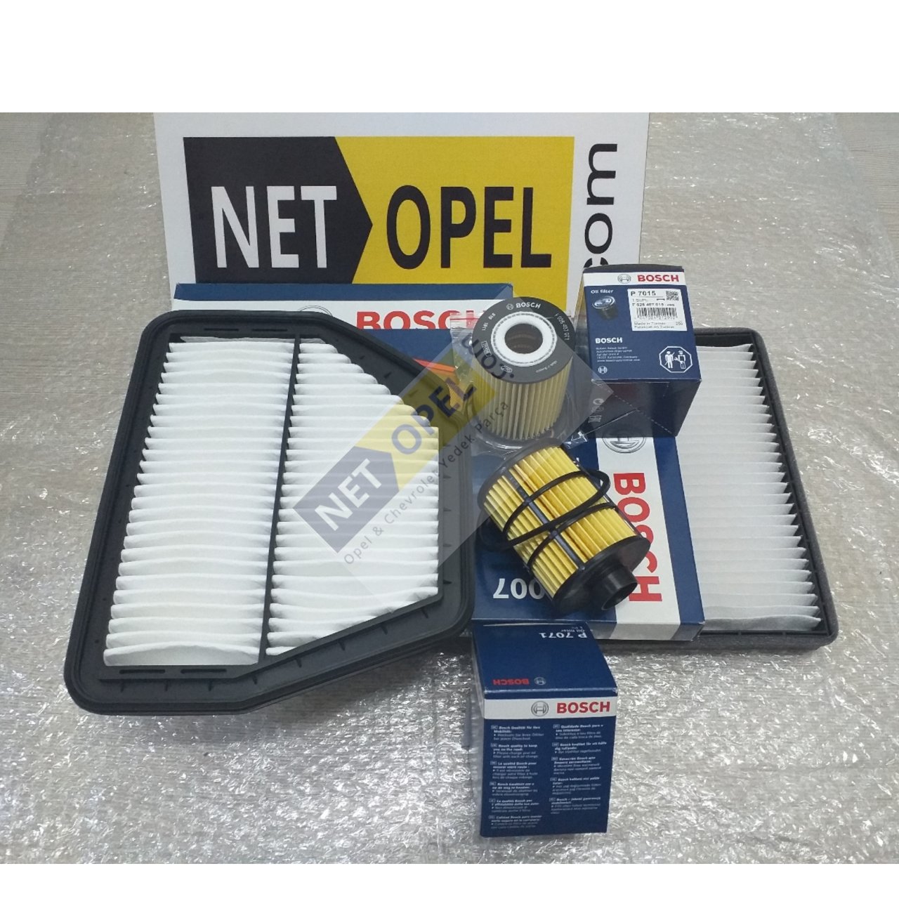 Chevrolet Captiva Filtre Bakım Seti 2007-2011 BOSCH