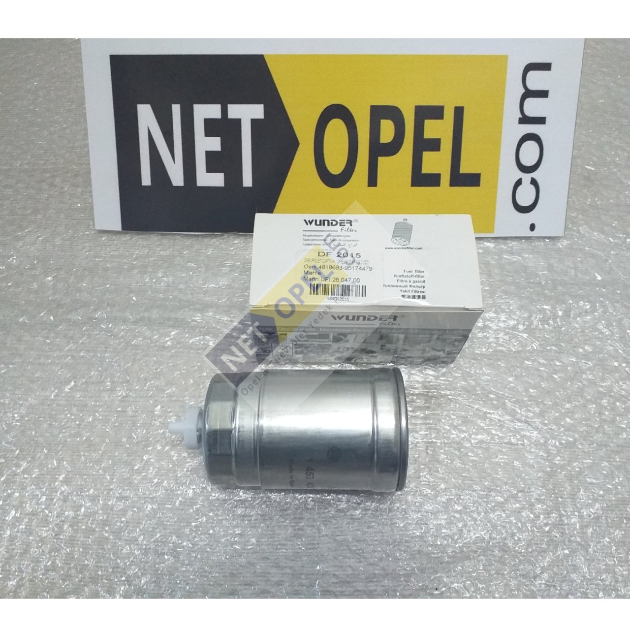 Opel Corsa B Mazot Yakıt Filtresi 1.5 Motor WUNDER Marka
