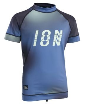 ION - Rashguard Capture SS Boys - Blue Gradient