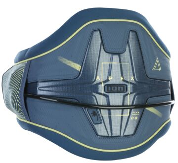 2023 ION Apex 8 Kitesurf Harness - Cascade Blue