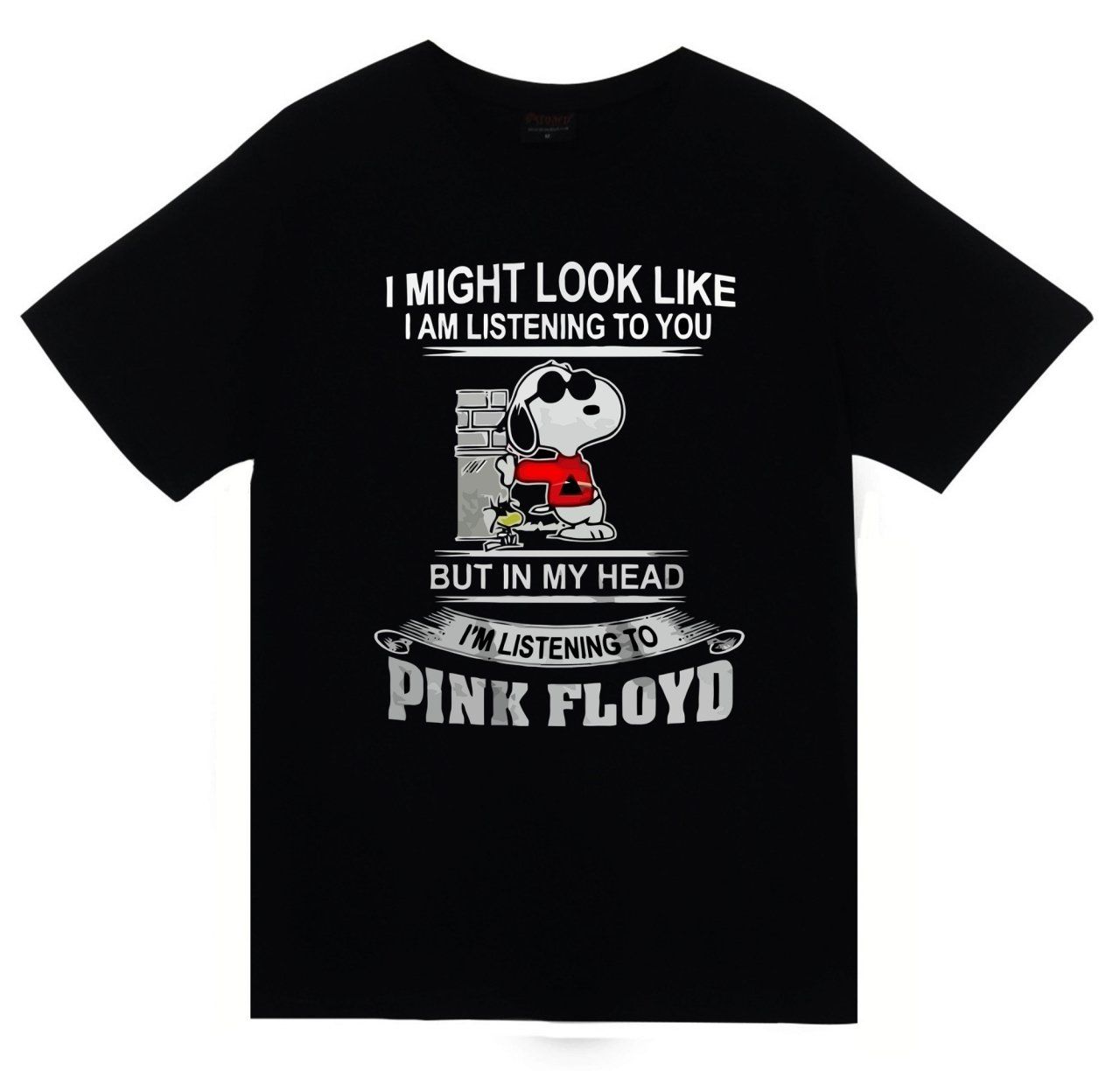 Pink Floyd Baskılı T-shirt