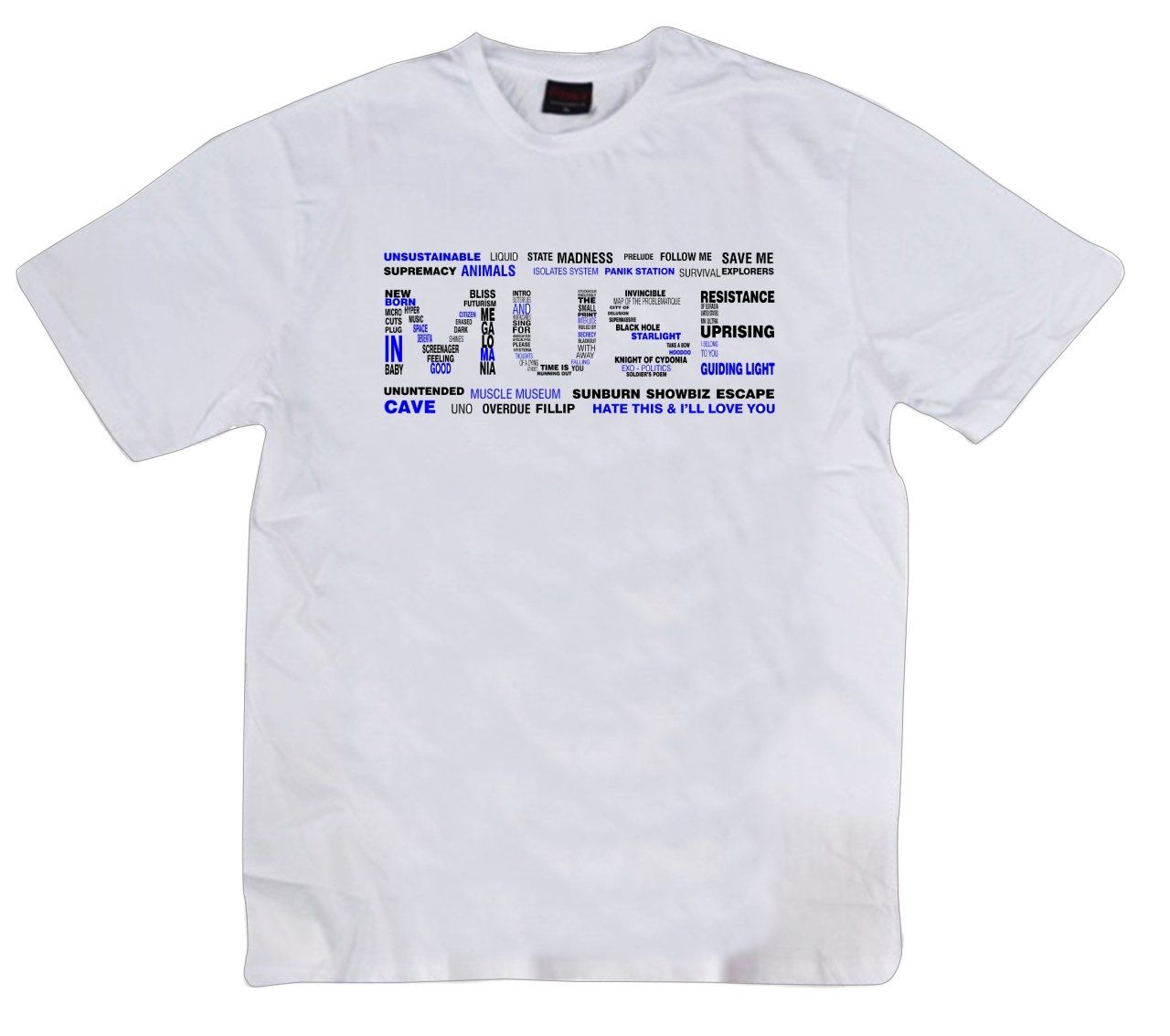 Muse Baskılı T-shirt