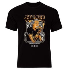 Albert Einstein Baskılı Tişört ( Fame Stoned Gang Collection New Season Tshirt )
