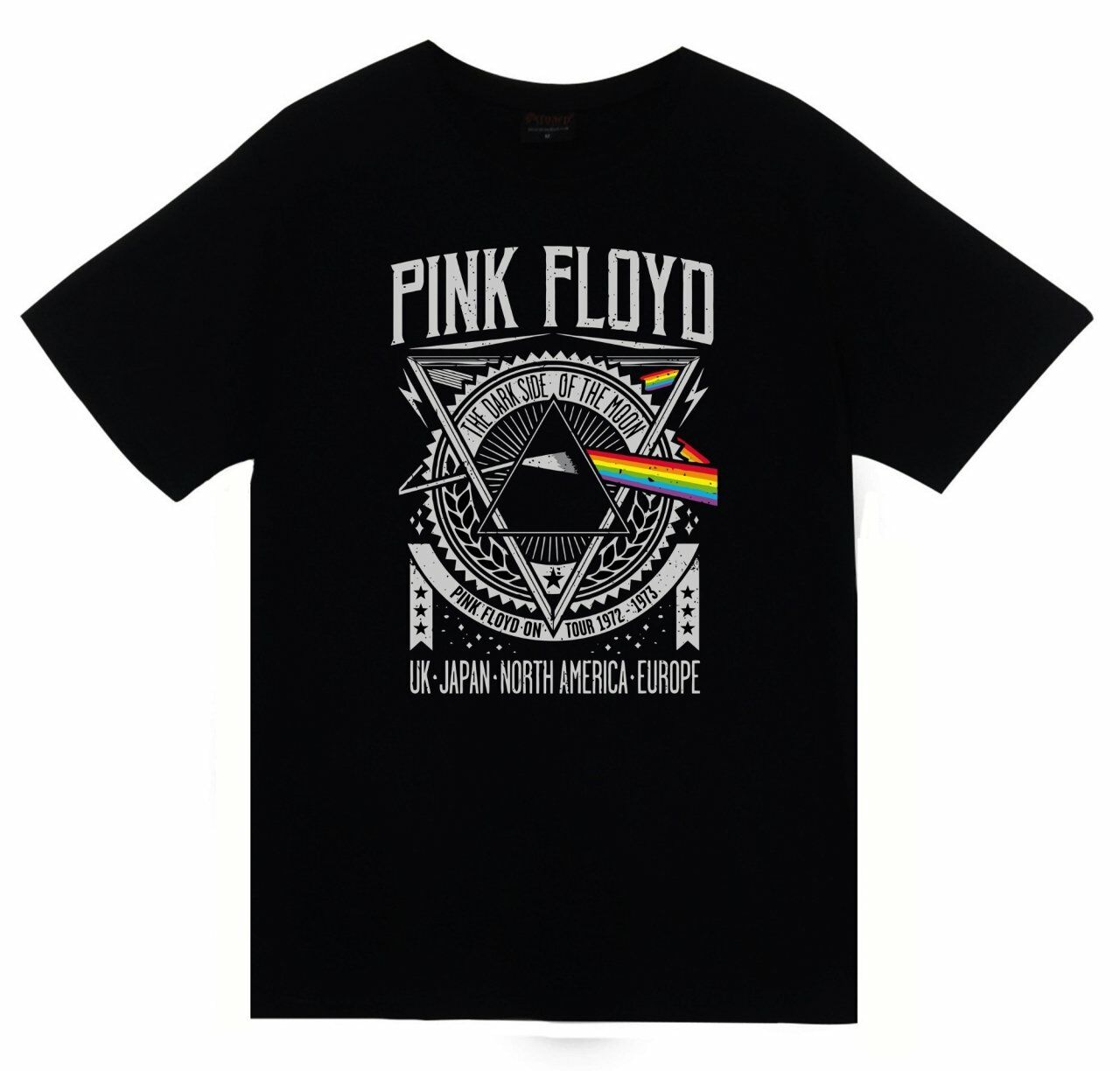 Pink Floyd Baskılı T-shirt