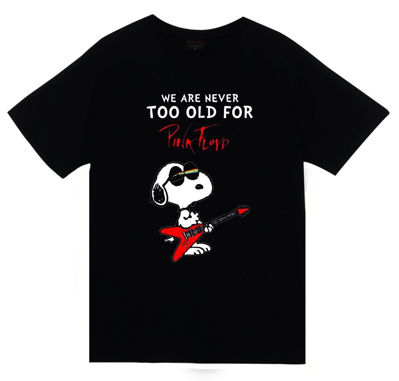 Pink Floyd Baskılı T-shirt