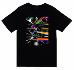 Pink Floyd Baskılı T-shirt