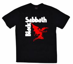Black Sabbath Baskılı T-shirt