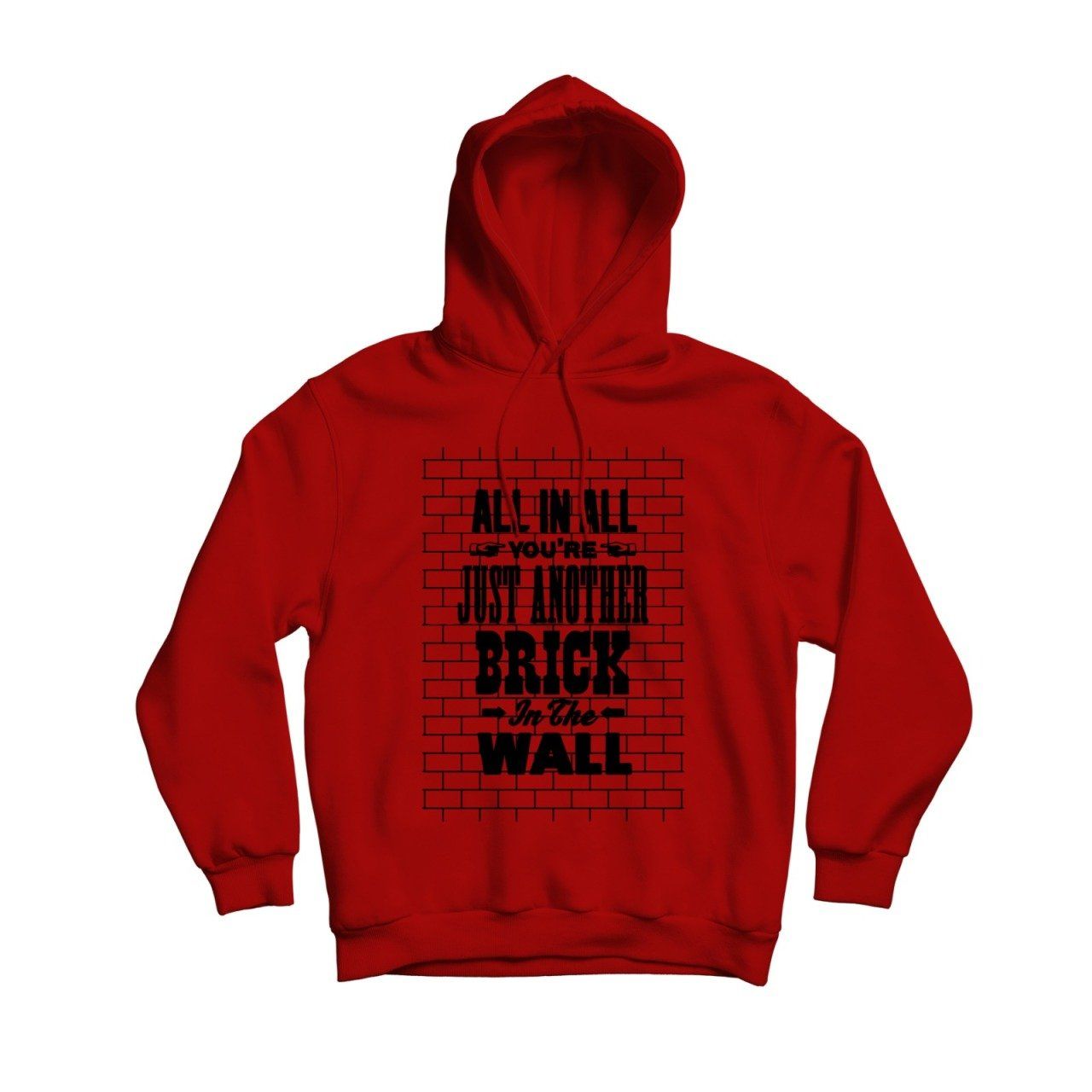Pink Floyd Baskılı Kapşonlu Sweatshirt