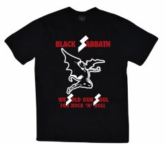 Black Sabbath Baskılı T-shirt