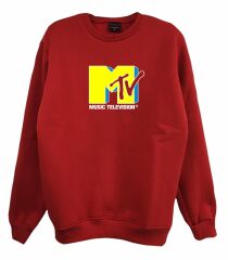 MTV Bisiklet Yaka Sweatshirt