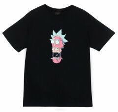 Rick Baskılı T-shirt