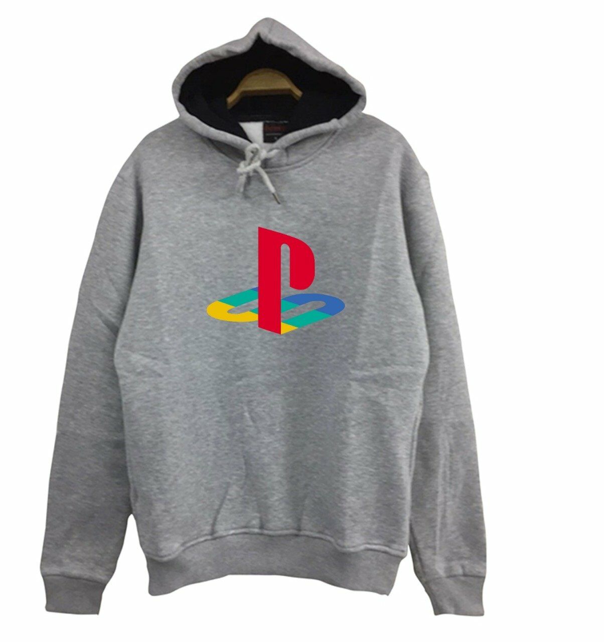 Play Station Baskılı Kapüşonlu Sweatshirt
