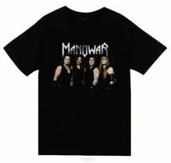 Manowar Baskılı T-shirt
