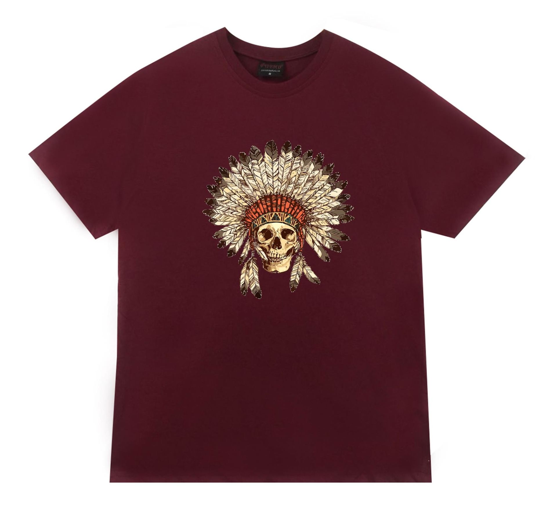 Kızılderili Baskılı T-shirt