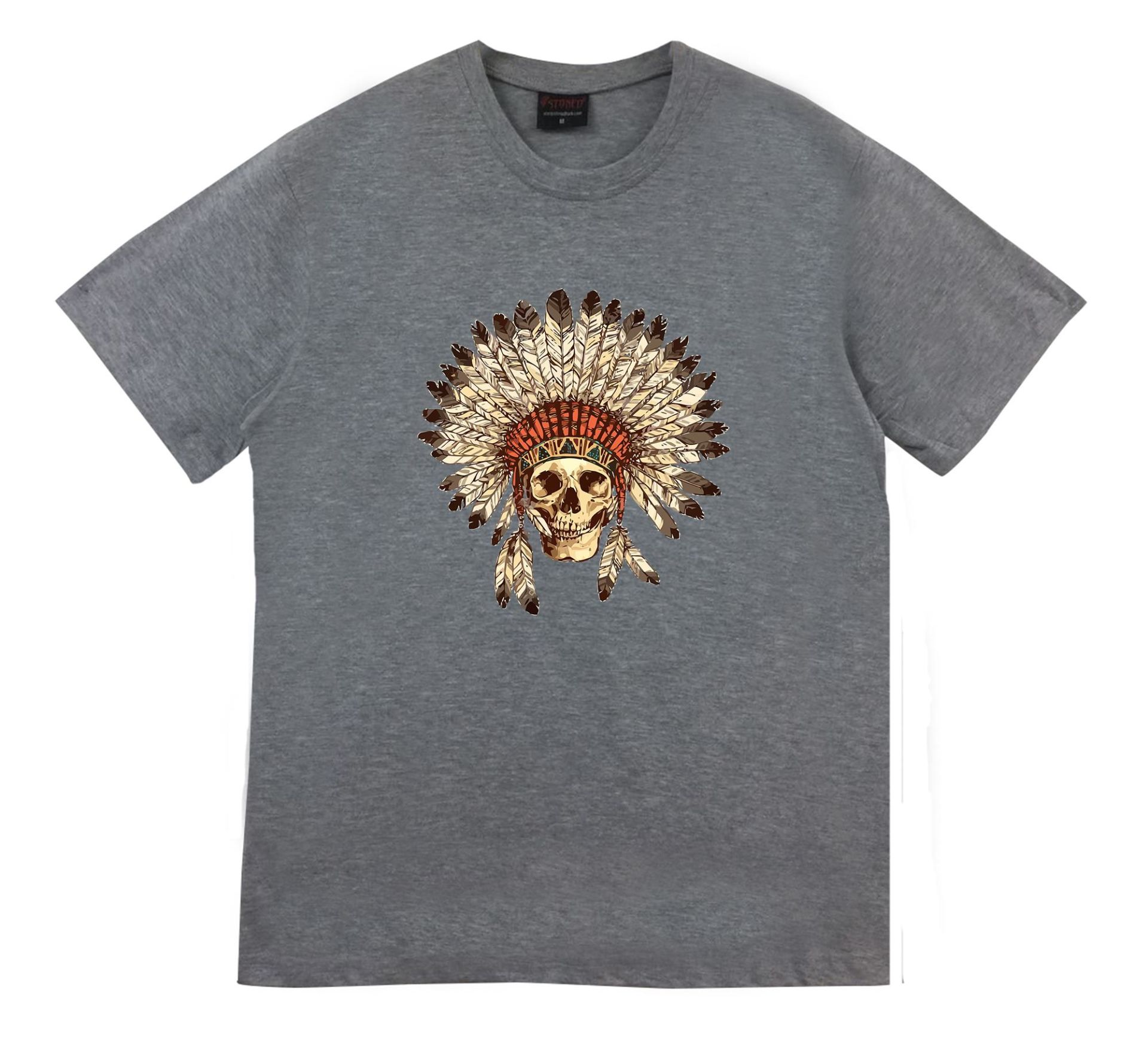 Kızılderili Baskılı T-shirt